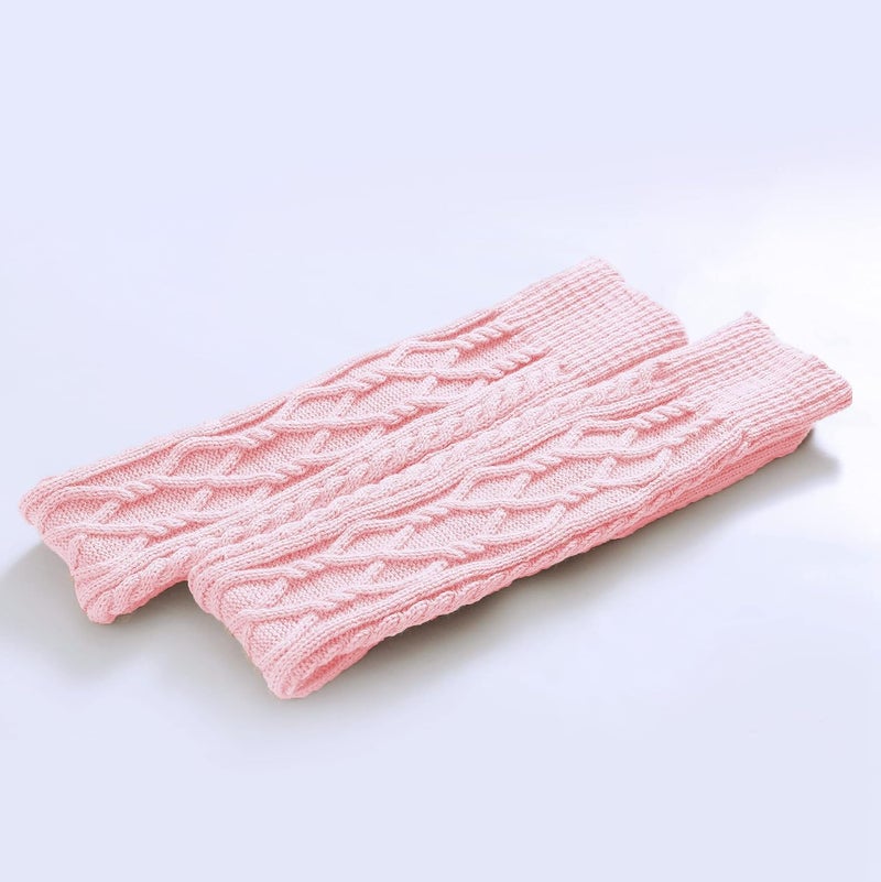 SherryDC Women's Cable Knit Thigh High Boot Socks Extra Long Winter Stockings Leg Warmers - Image 5